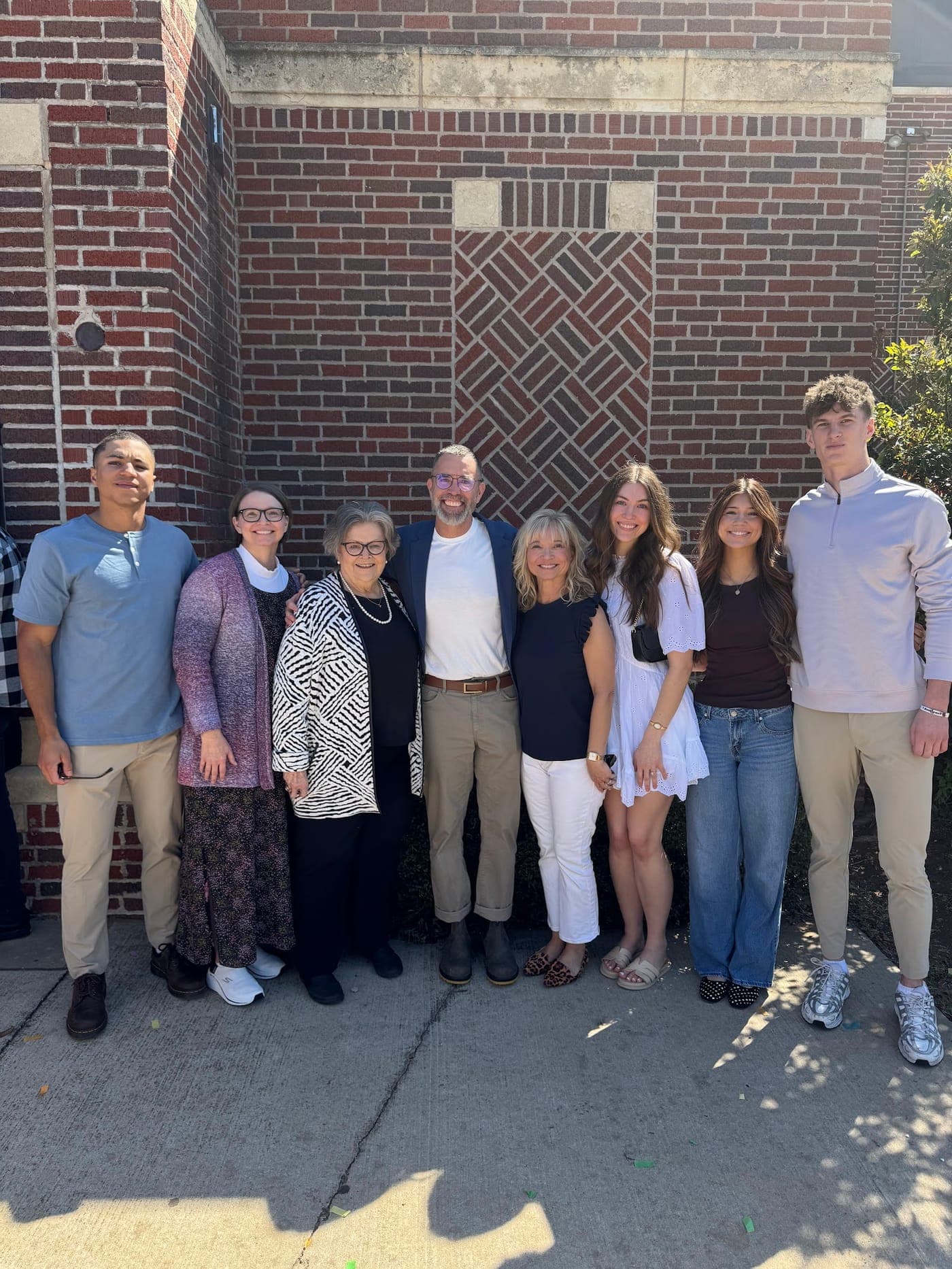 Family Easter photo at Skyline
