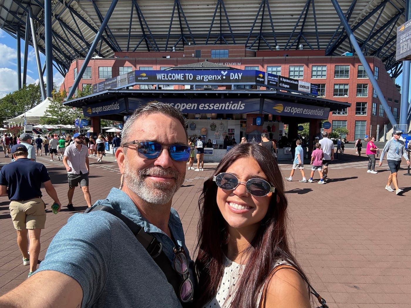 Terry and Reese at the US Open