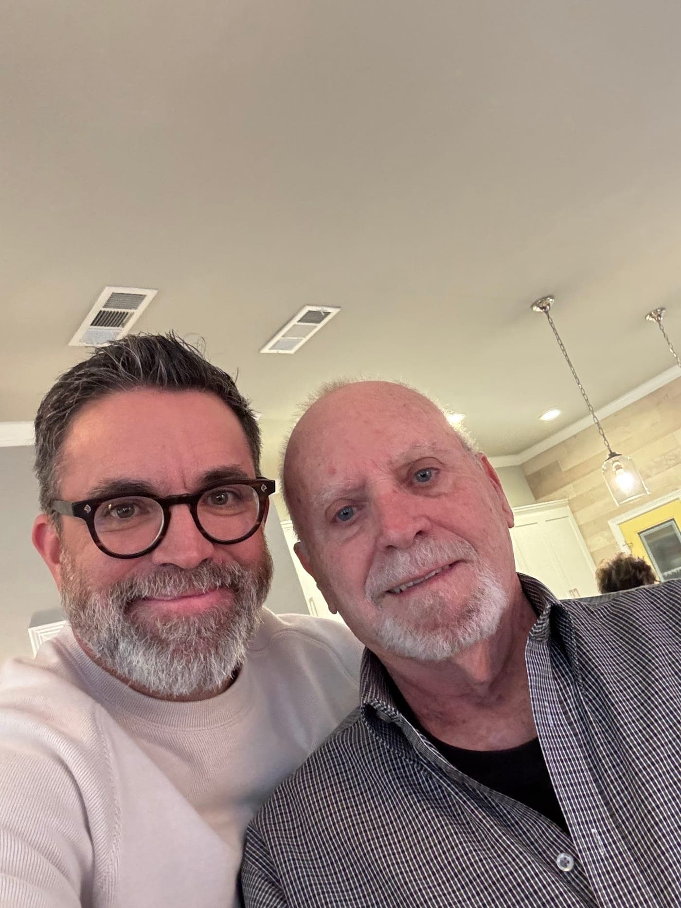 Terry with Pop